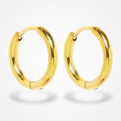 boucles d'oreilles créoles en or