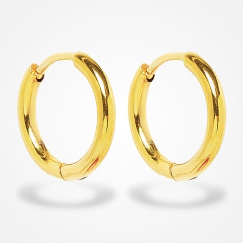 boucles d'oreilles créoles en or