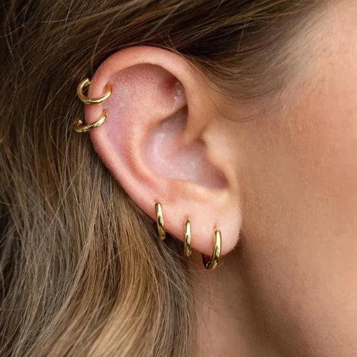 boucles d'oreilles pour femme en or