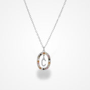 Collier Femme | Initiale Argent / A