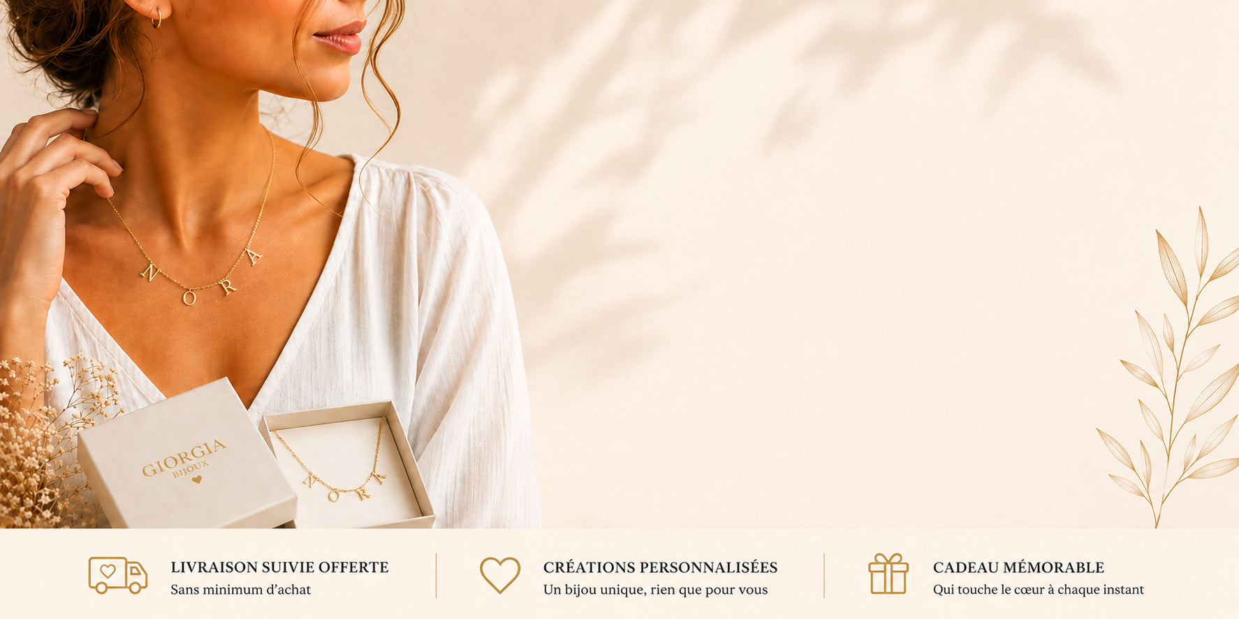 Boutique de bijoux personnalisés Giorgia Bijoux