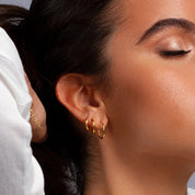 boucles d'oreilles créoles femme en or